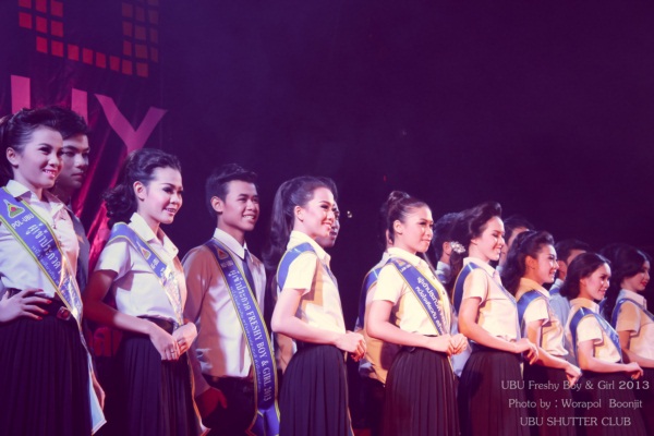 นุ-ส้มโอ คว้าตำแหน่ง UBU Freshy Boys & Girls 2013
