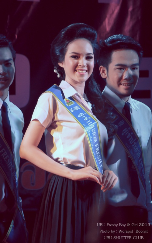 นุ-ส้มโอ คว้าตำแหน่ง UBU Freshy Boys & Girls 2013