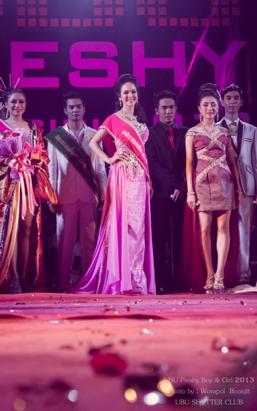 นุ-ส้มโอ คว้าตำแหน่ง UBU Freshy Boys & Girls 2013