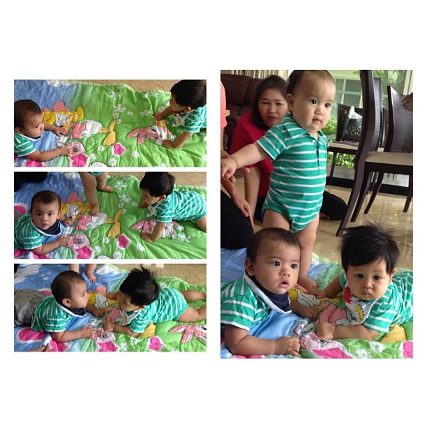 3 ลูกดารา นิหน่า เป้ย ฝ้าย รวมตัวกันอีกครั้ง น่ารักสุด ๆ