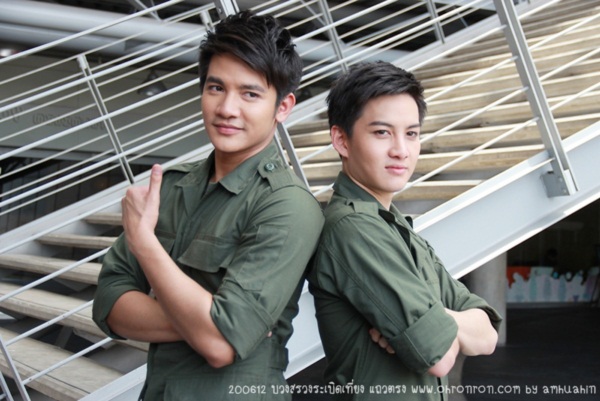 ครึกครื้น! กอล์ฟ-เต้ย นำทีมบวงสรวง ระเบิดเที่ยงแถวตรง