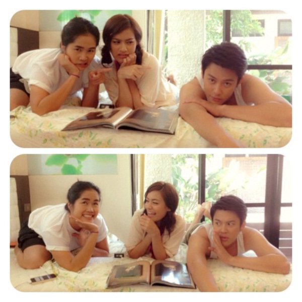 ภาพเบื้องหลัง ปัญญาชนก้นครัว ฮา ๆ ปนน่ารัก