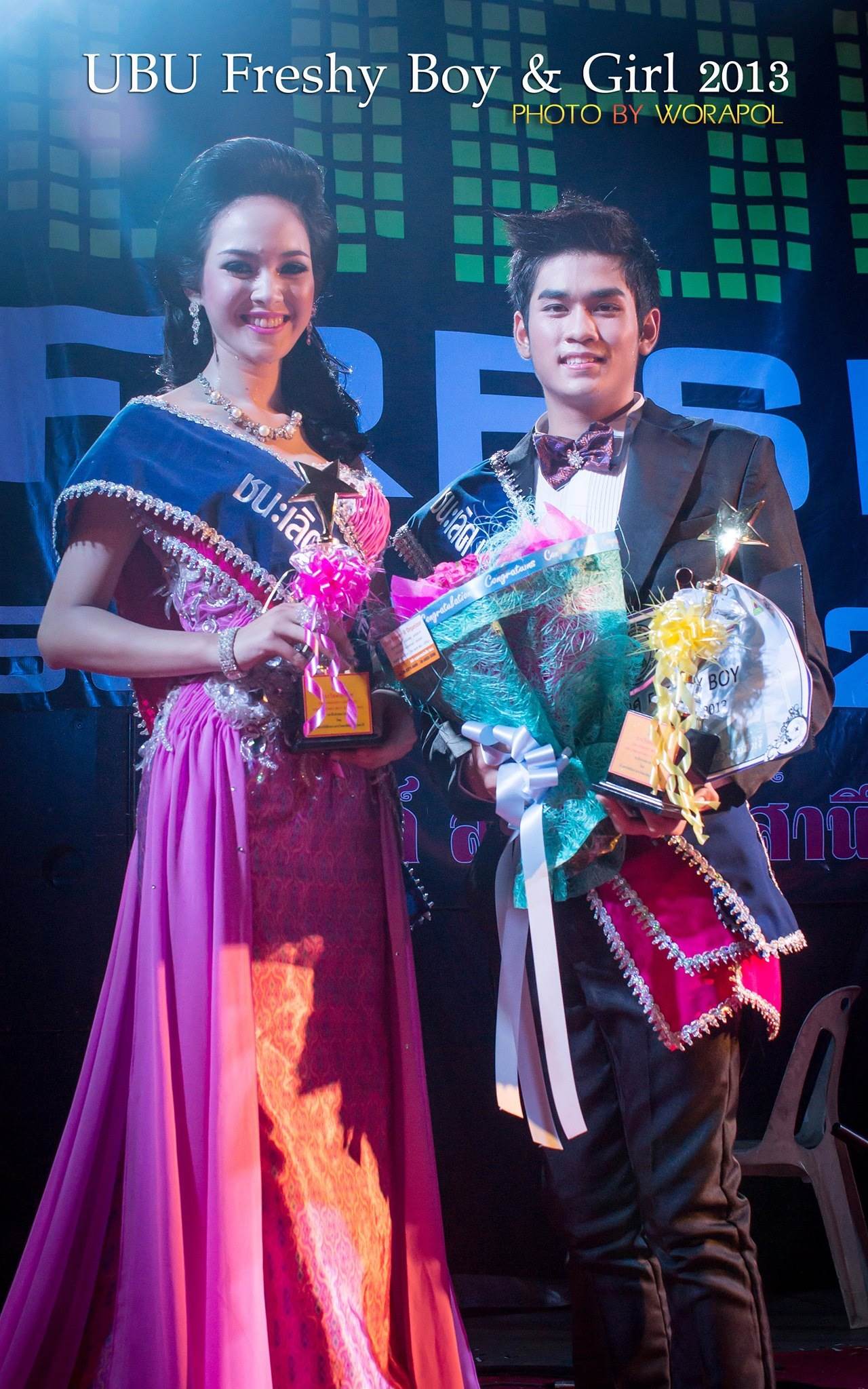 นุ-ส้มโอ คว้าตำแหน่ง UBU Freshy Boys & Girls 2013