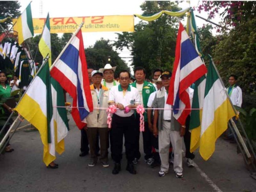 แม่โจ้ จัดงานเดิน-วิ่งการกุศลแม่โจ้-สันทราย 2555