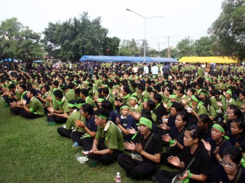 แม่โจ้ จัดงานเดิน-วิ่งการกุศลแม่โจ้-สันทราย 2555