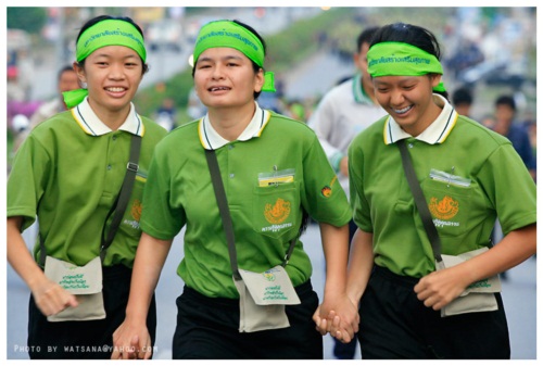 แม่โจ้ จัดงานเดิน-วิ่งการกุศลแม่โจ้-สันทราย 2555