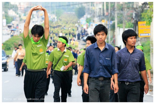 แม่โจ้ จัดงานเดิน-วิ่งการกุศลแม่โจ้-สันทราย 2555