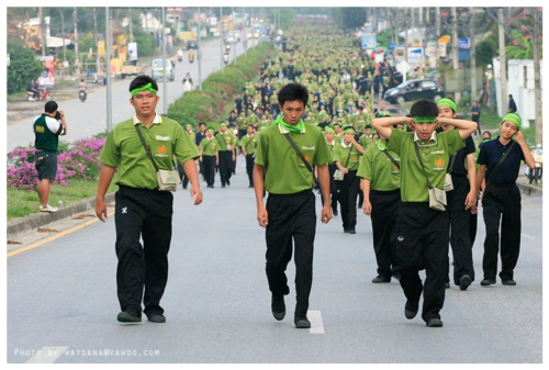 แม่โจ้ จัดงานเดิน-วิ่งการกุศลแม่โจ้-สันทราย 2555