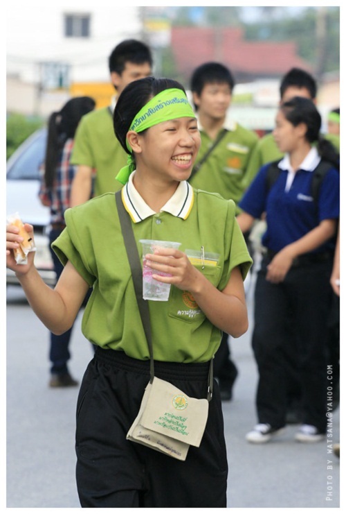 แม่โจ้ จัดงานเดิน-วิ่งการกุศลแม่โจ้-สันทราย 2555