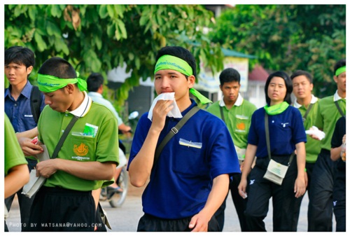 แม่โจ้ จัดงานเดิน-วิ่งการกุศลแม่โจ้-สันทราย 2555