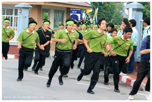 แม่โจ้ จัดงานเดิน-วิ่งการกุศลแม่โจ้-สันทราย 2555