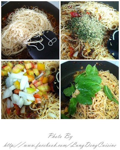 เสิร์ฟความอร่อย ด้วยหมี่ซั่วหอยลายพริกเผารสแซ่บ