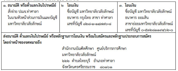 ม.วลัยลักษณ์ เปิดรับสมัคร ป.โท-ป.เอก ถึง 14 ก.ค นี้ ม.วลัยลักษณ์ เปิดรับสมัคร ป.โท-ป.เอก ถึง 14 ก.ค นี้