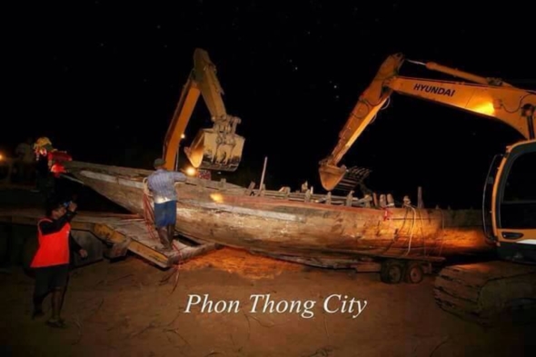ขุดเจอเรือสำเภาโบราณขนาดใหญ่ คอหวยไม่พลาด ขุดเจอเรือสำเภาโบราณขนาดใหญ่ คอหวยไม่พลาด