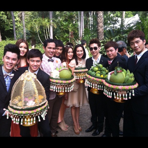 หวานชื่น! งานหมั้นสุดสวีตของ กรณ์ ณรงค์เดช และ หนูเล็ก ณภาพร