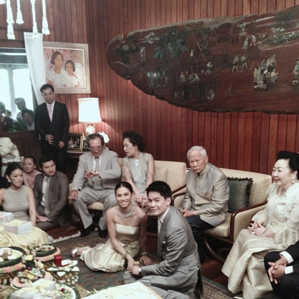 หวานชื่น! งานหมั้นสุดสวีตของ กรณ์ ณรงค์เดช และ หนูเล็ก ณพาภรณ์