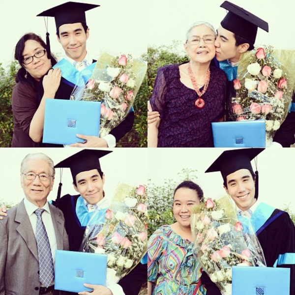 ปลื้ม! เขื่อน-จงเบ เคโอติก รับปริญญาแล้ว