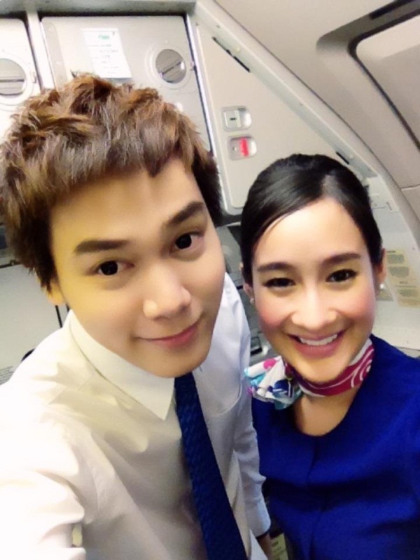 พลอย ลิตเติ้ลวอยซ์ ในมาดนางฟ้าของ บางกอก แอร์เวย์