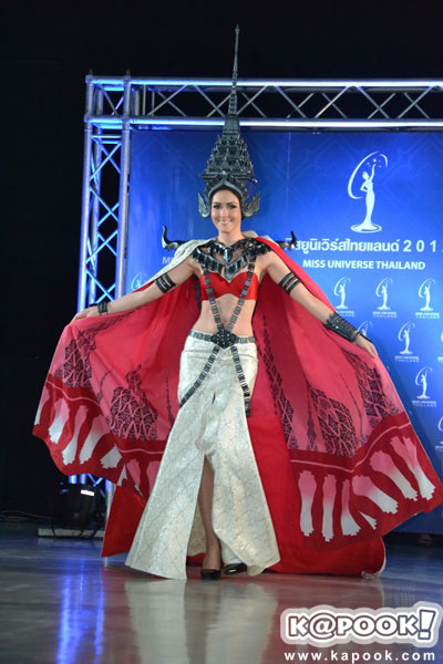 โดดเด่น! ริด้า อวดชุดประจำชาติ โลหะพัสตรา ชิงมงกุฎมิสยูนิเวิร์ส 2012