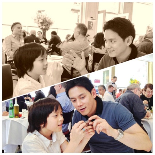 ฟลุค ควง อชิ นาตาลี ช็อปปิ้งลั้นลาในอังกฤษ