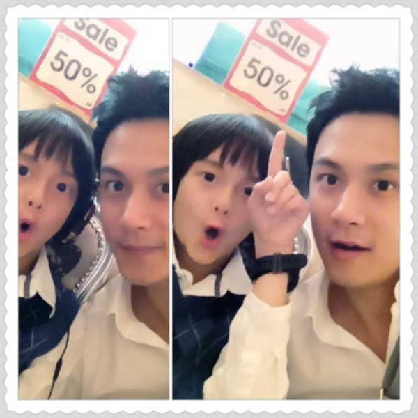 ฟลุค ควง อชิ นาตาลี ช็อปปิ้งลั้นลาในอังกฤษ
