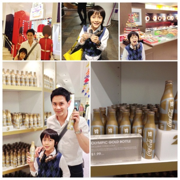ฟลุค ควง อชิ นาตาลี ช็อปปิ้งลั้นลาในอังกฤษ