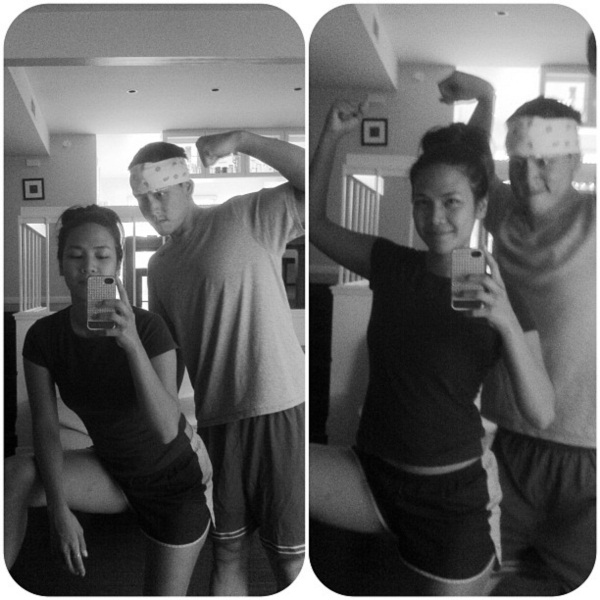 หวานอ่ะ! แคล แคลอรีน นักร้องสุดเปรี้ยว สวีตกับแฟนหนุ่มหุ่นล่ำ