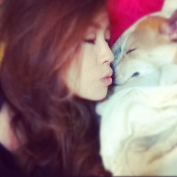 รวมภาพ...เชียร์ นางเอกใจบุญ รับเลี้ยงสุนัขขาขาด