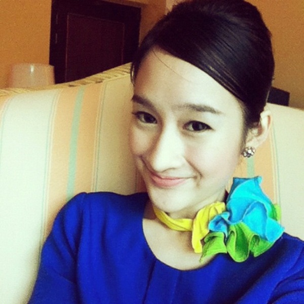 พลอย ลิตเติ้ลวอยซ์ ในมาดนางฟ้าของ บางกอก แอร์เวย์