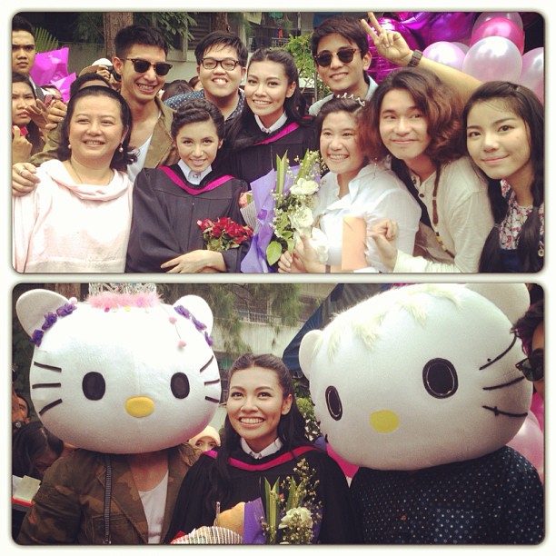 แก้ม เดอะสตาร์ รับปริญญา แก้ม เดอะสตาร์ รับปริญญา