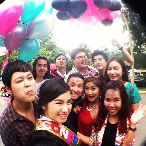 กิ่ง เดอะสตาร์ รับปริญญา กิ่ง เดอะสตาร์ รับปริญญา