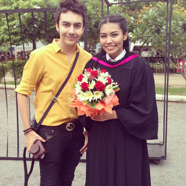 แก้ม เดอะสตาร์ รับปริญญา แก้ม เดอะสตาร์ รับปริญญา