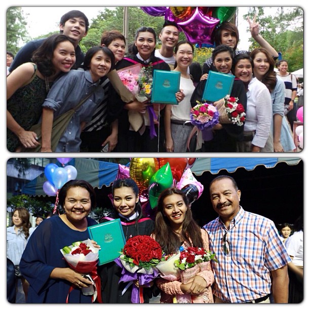 แก้ม เดอะสตาร์ รับปริญญา แก้ม เดอะสตาร์ รับปริญญา