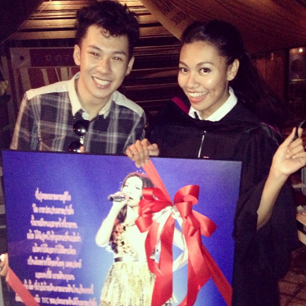 แก้ม เดอะสตาร์ รับปริญญา แก้ม เดอะสตาร์ รับปริญญา