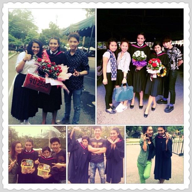 แก้ม เดอะสตาร์ รับปริญญา แก้ม เดอะสตาร์ รับปริญญา