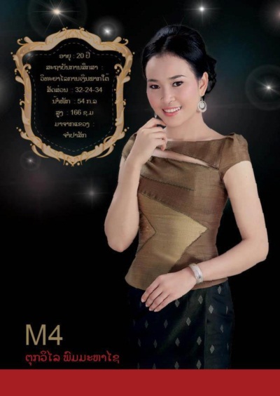 งามแท้! ยลโฉม 20 คนสุดท้าย ผ่านเข้าชิงมงกุฎ นางสาวลาว 2012