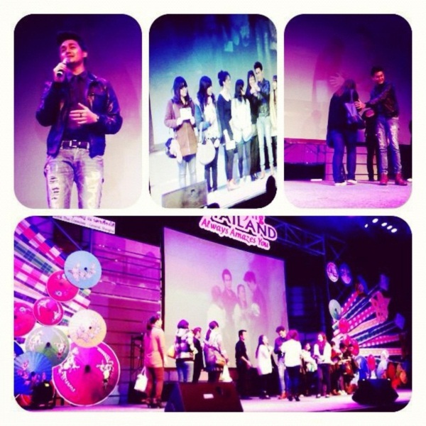 วิว วรรณรท ควง 5 หนุ่มสุดฮอต โชว์สเน่ห์ความเป็นไทยในเซี่ยงไฮ้