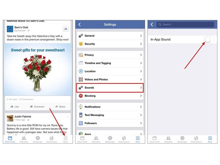 วิธีปิดเสียงเตือนแอพฯ Facebook บน iOS และ Andorid ทำไงมาดู ! วิธีปิดเสียงเตือนแอพฯ Facebook บน iOS และ Andorid ทำไงมาดู !