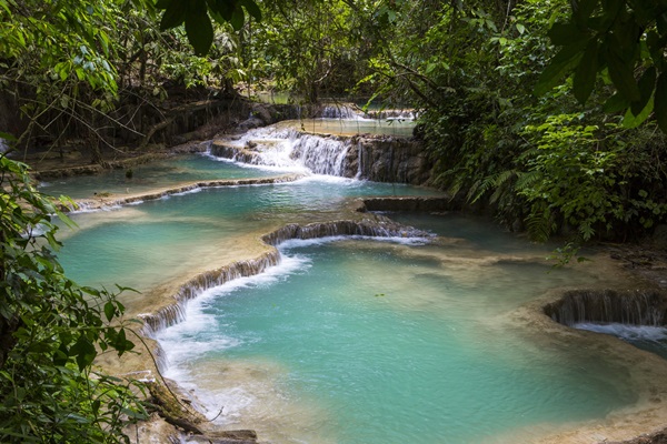 น้ำตกกวางสี ที่เที่ยวหลวงพระบาง น้ำตกกวางสี ที่เที่ยวหลวงพระบาง