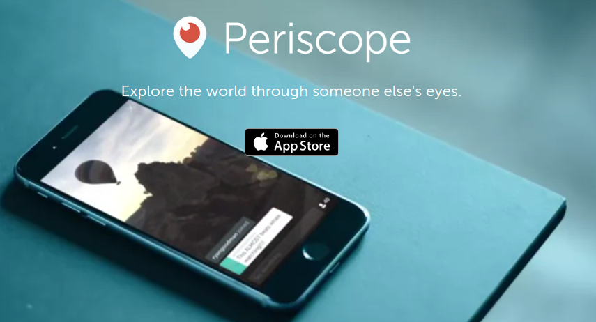 ทวิตเตอร์เปิดตัวแอพฯ Periscope ถ่ายสตรีมมิ่งวิดีโอผ่านสมาร์ทโฟน ทวิตเตอร์เปิดตัวแอพฯ Periscope ถ่ายสตรีมมิ่งวิดีโอผ่านสมาร์ทโฟน