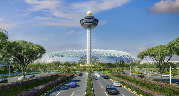 Jewel Changi Airport สนามบินแห่งใหม่ในสิงคโปร์ Jewel Changi Airport สนามบินแห่งใหม่ในสิงคโปร์