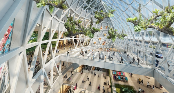 Jewel Changi Airport สนามบินแห่งใหม่ในสิงคโปร์ Jewel Changi Airport สนามบินแห่งใหม่ในสิงคโปร์