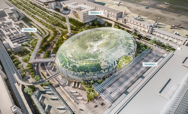 Jewel Changi Airport สนามบินแห่งใหม่ในสิงคโปร์ Jewel Changi Airport สนามบินแห่งใหม่ในสิงคโปร์