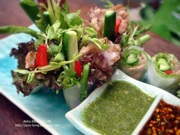 BeefuKu Spring Rolls...เมนูผักสุดเก๋ อิ่มอร่อยสไตล์ญี่ปุ่น+เวียดนาม BeefuKu Spring Rolls...เมนูผักสุดเก๋ อิ่มอร่อยสไตล์ญี่ปุ่น+เวียดนาม