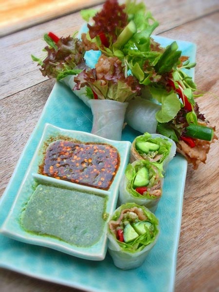 BeefuKu Spring Rolls...เมนูผักสุดเก๋ อิ่มอร่อยสไตล์ญี่ปุ่น+เวียดนาม BeefuKu Spring Rolls...เมนูผักสุดเก๋ อิ่มอร่อยสไตล์ญี่ปุ่น+เวียดนาม