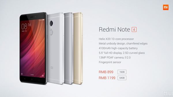 Redmi Note 4