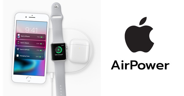 AirPower แท่นชาร์จแบตเตอรี่แบบไร้สาย