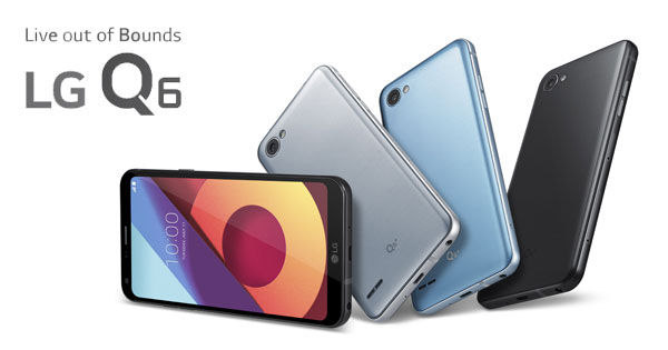 LG Q6+, LG Q6 และ LG Q6α
