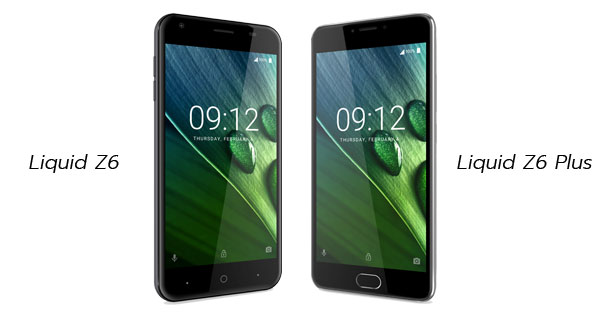 Acer เปิดตัว Liquid Z6 และ Z6 Plus