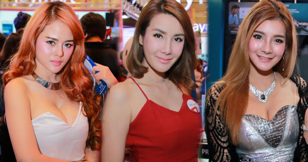พริตตี้ Thailand Mobile Expo 2017